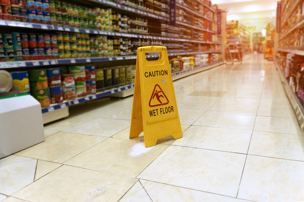 Newark Slip and Fall Injury Lawyer: Grocery Store Accident/Fall