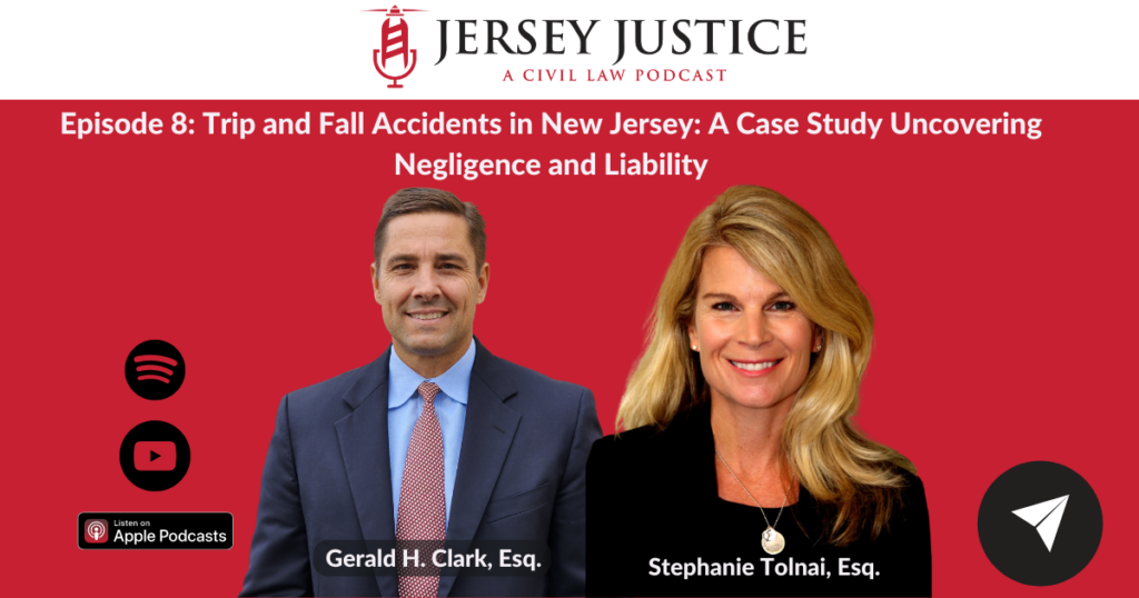 Newark NJ Trip and Fall Down Lawyers Discuss a Fall Injury Case Study Involving Negligence