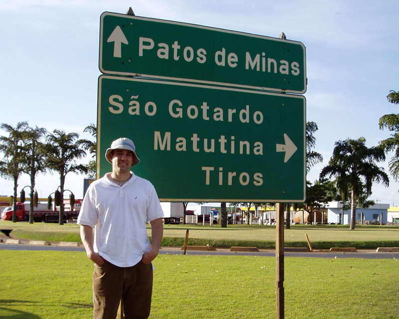 Gerald H. Clark, Esq. in Minas Gerias, Brazil
